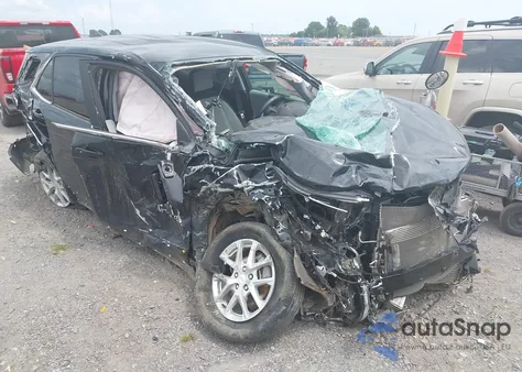 2022 Chevrolet Equinox Fwd Lt из США, поврежденный, VIN 3GNAXKEV3NL245652